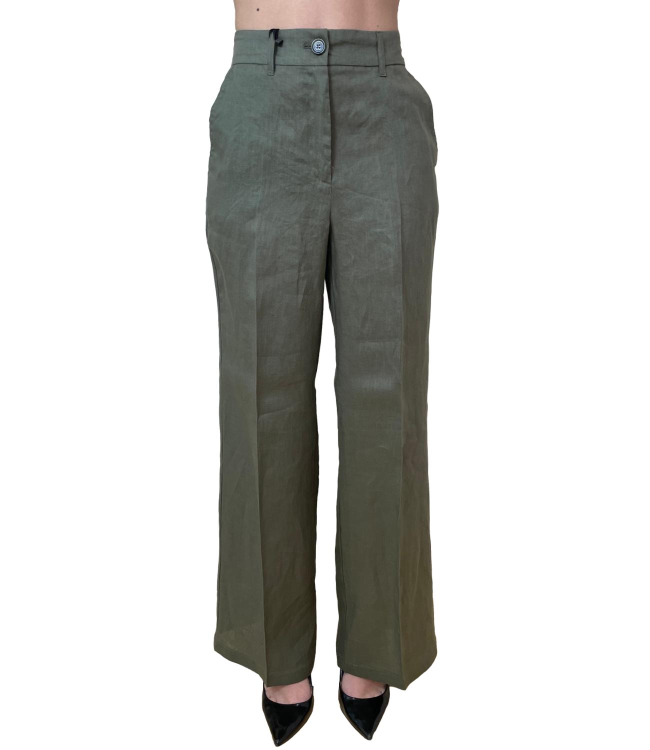 Marella Monochrome canotta Mlmorata verde donna