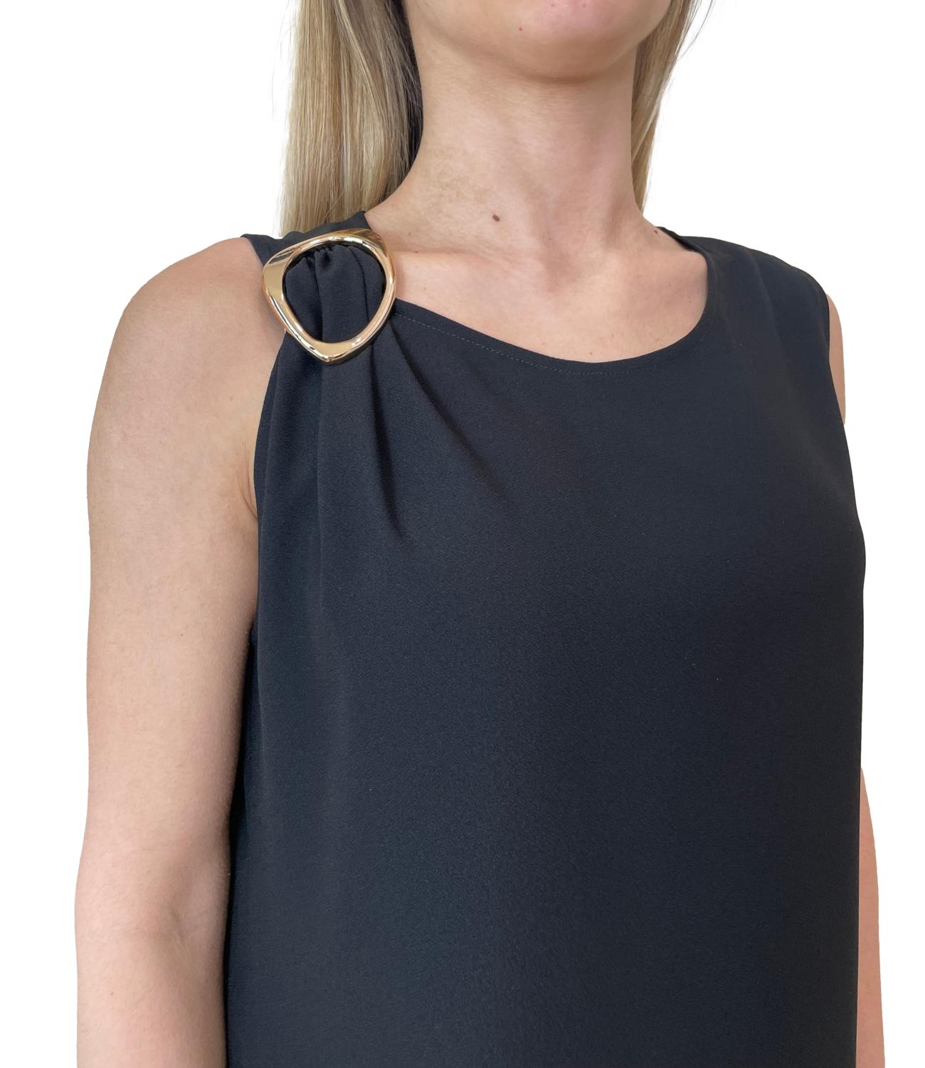Marella Monochrome canotta Mlmorata verde donna