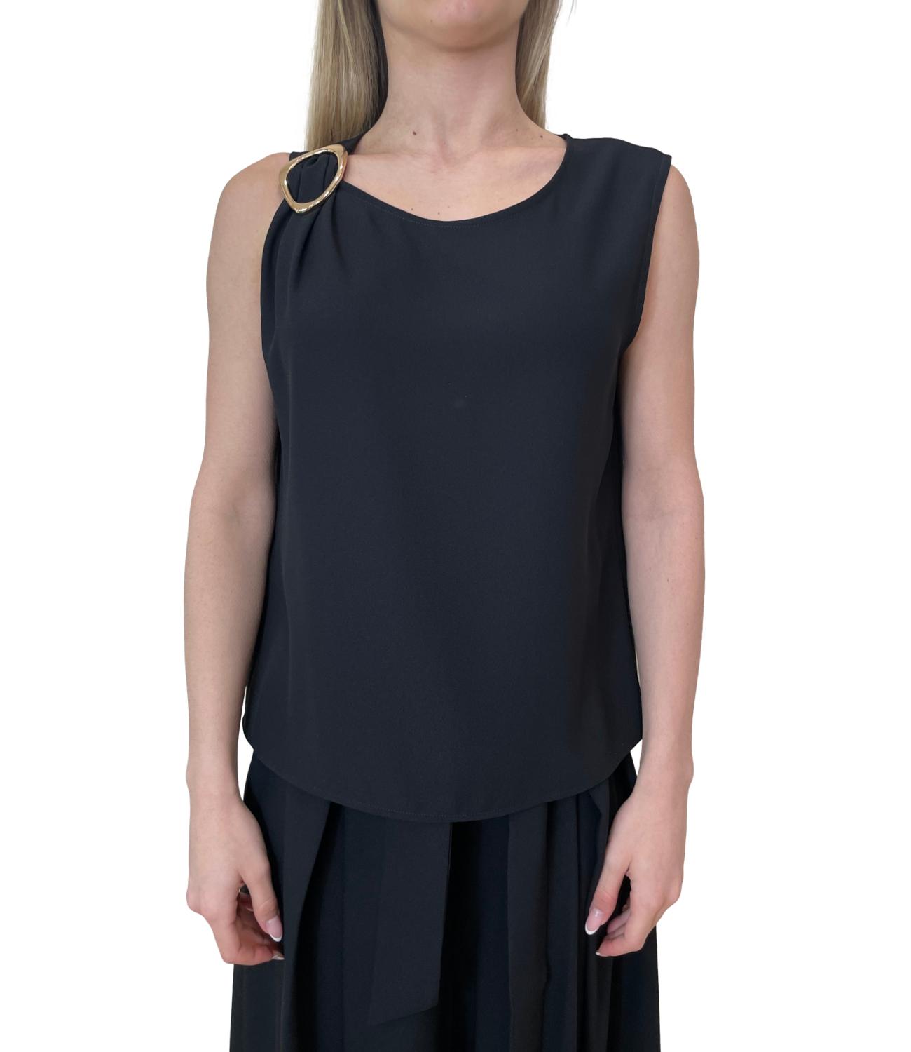 Marella Monochrome canotta Mlmorata verde donna