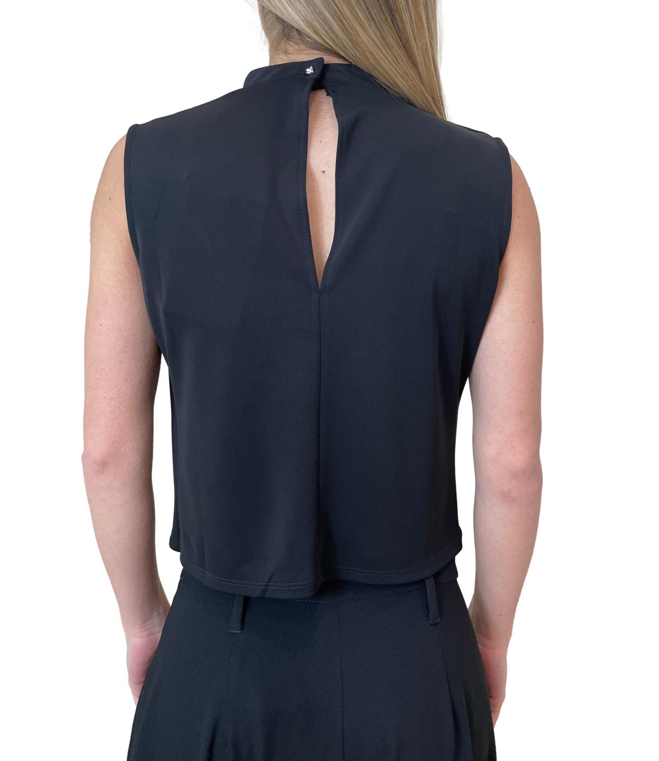 Marella Monochrome canotta Mlmorata verde donna