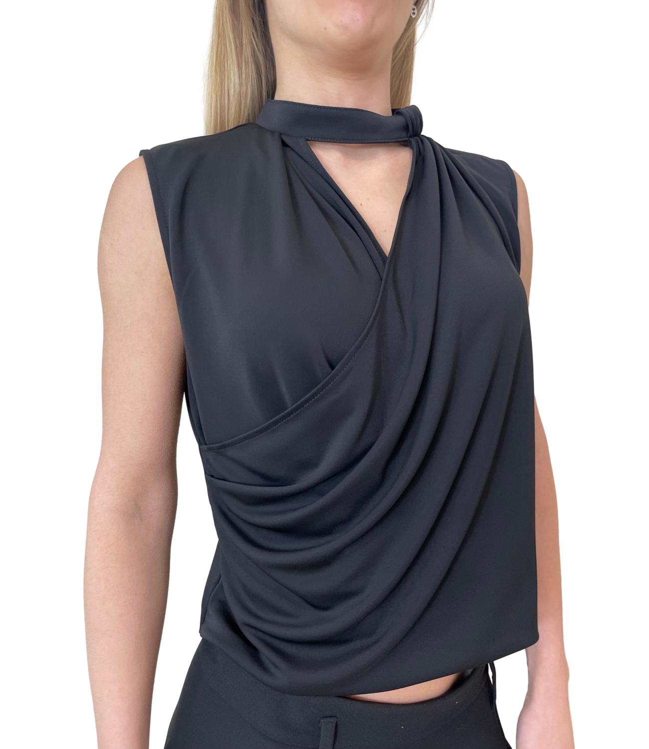 Marella Monochrome canotta Mlmorata verde donna