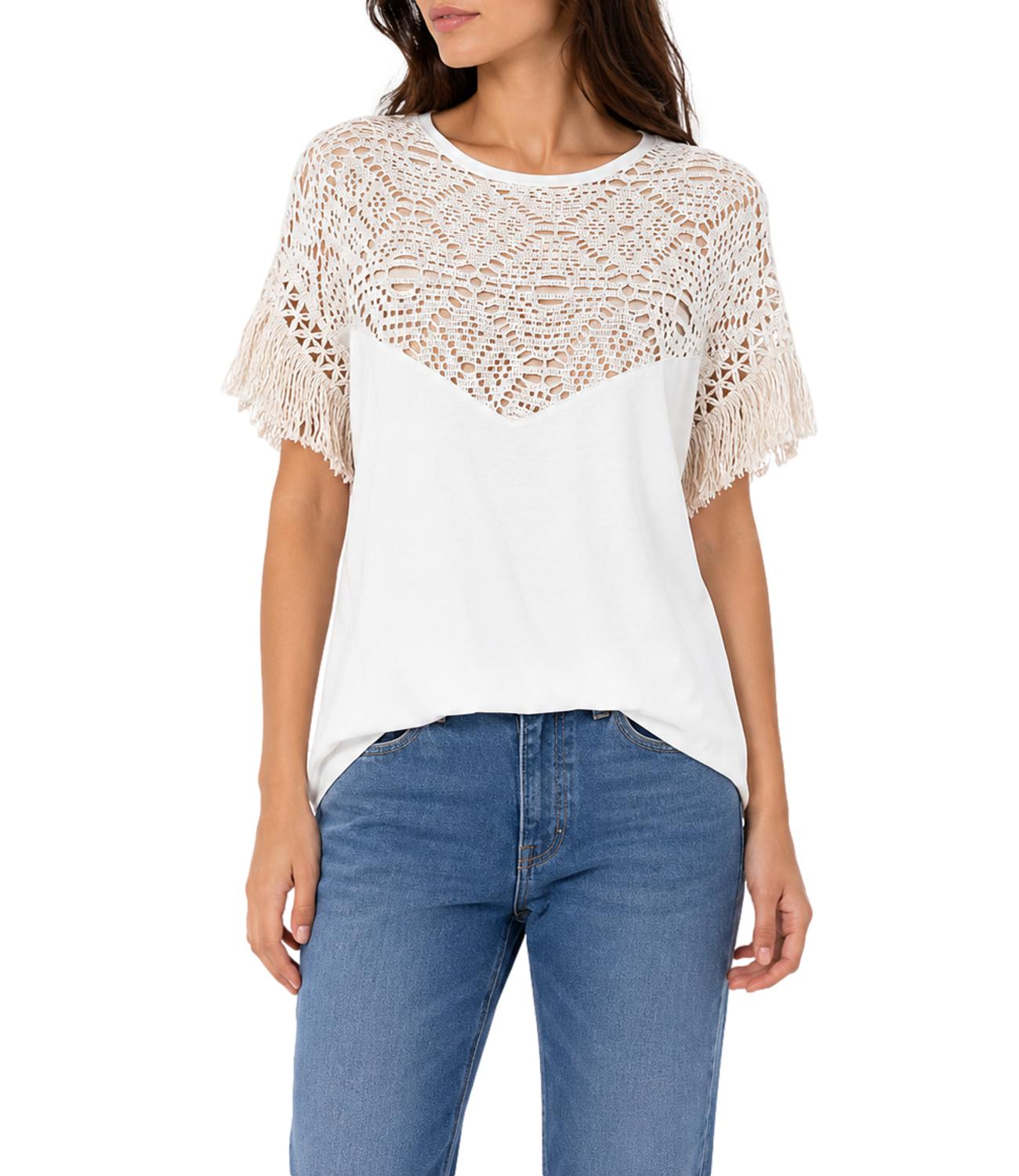T-Shirt Philia Loft D02E1132-3474OSN Donna - Bianco