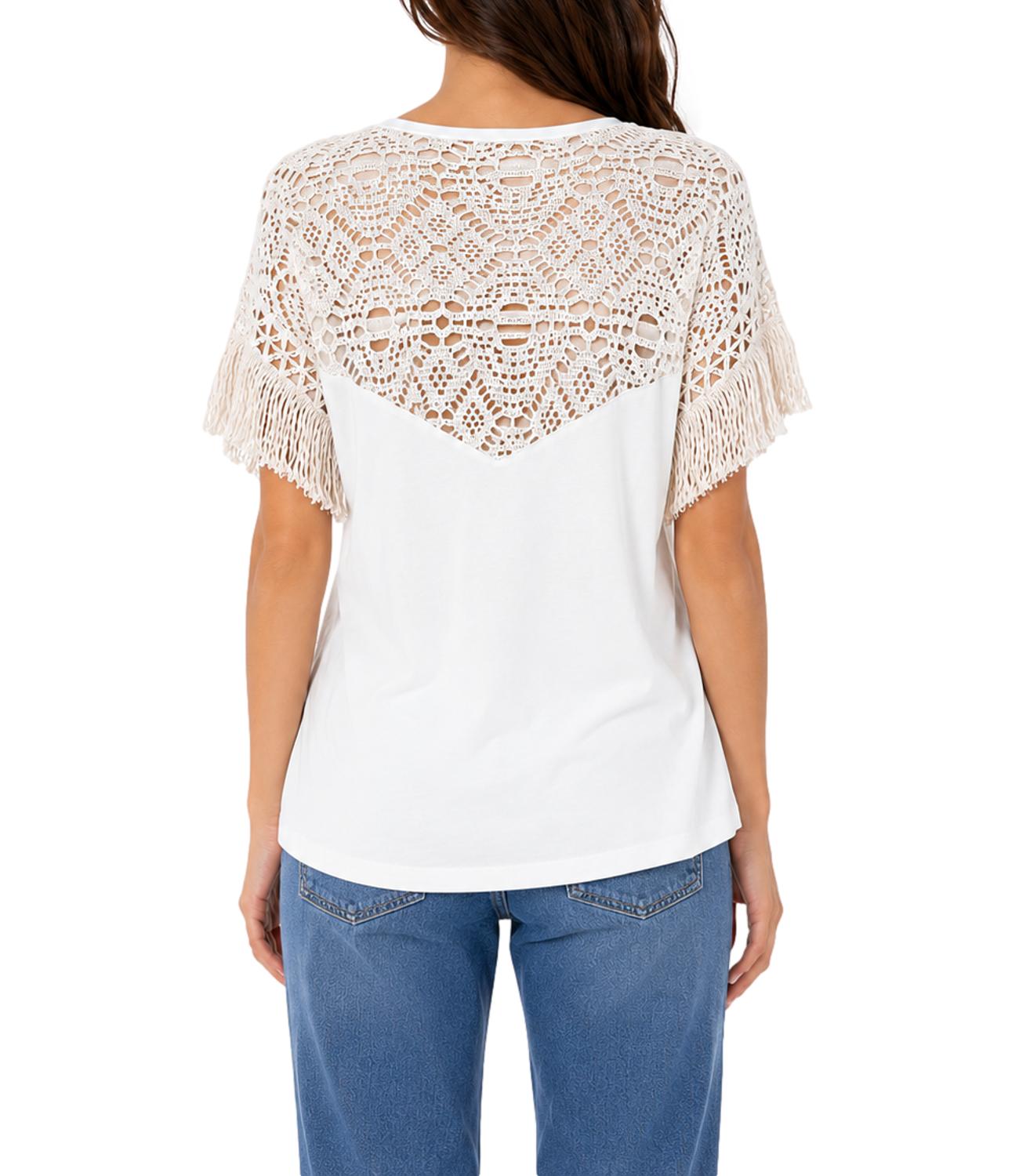 T-Shirt Philia Loft D02E1132-3474OSN Donna - Bianco