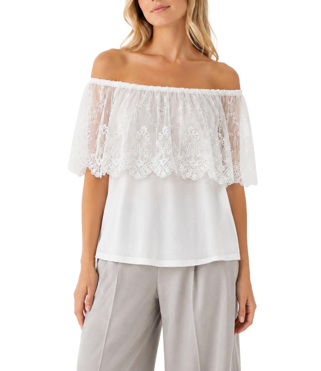 T-Shirt Philia Loft D02E1138 Donna - Bianca