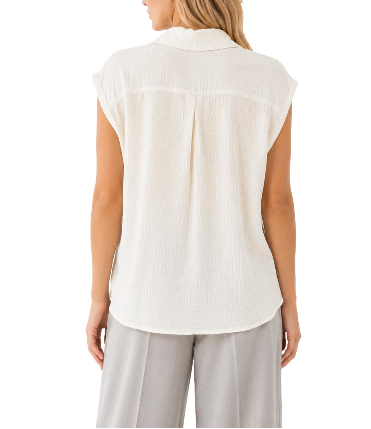 Camicia Philia Loft D02N1051 Donna - Panna