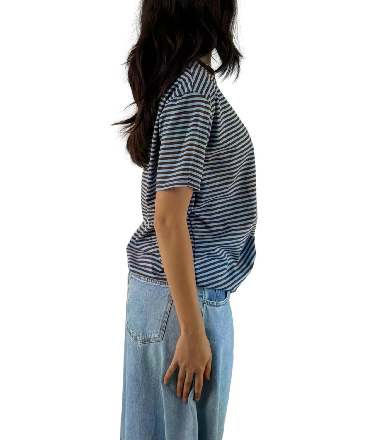 T-Shirt Philia Loft V02F0880-VS 205 Donna - Celeste