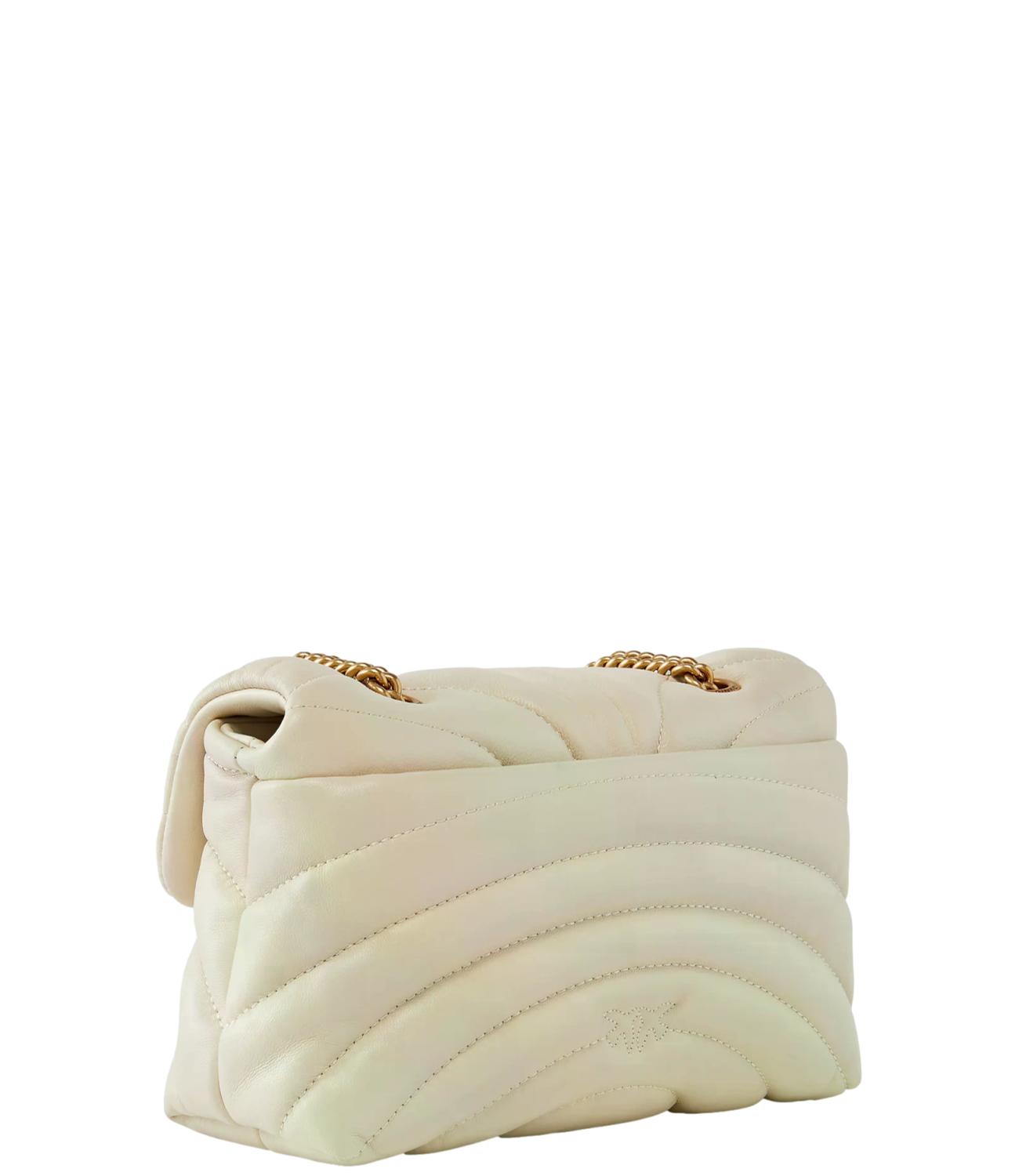 Borsa Pinko 100039-A1EX Donna - Bianco SetA-Antique Gold