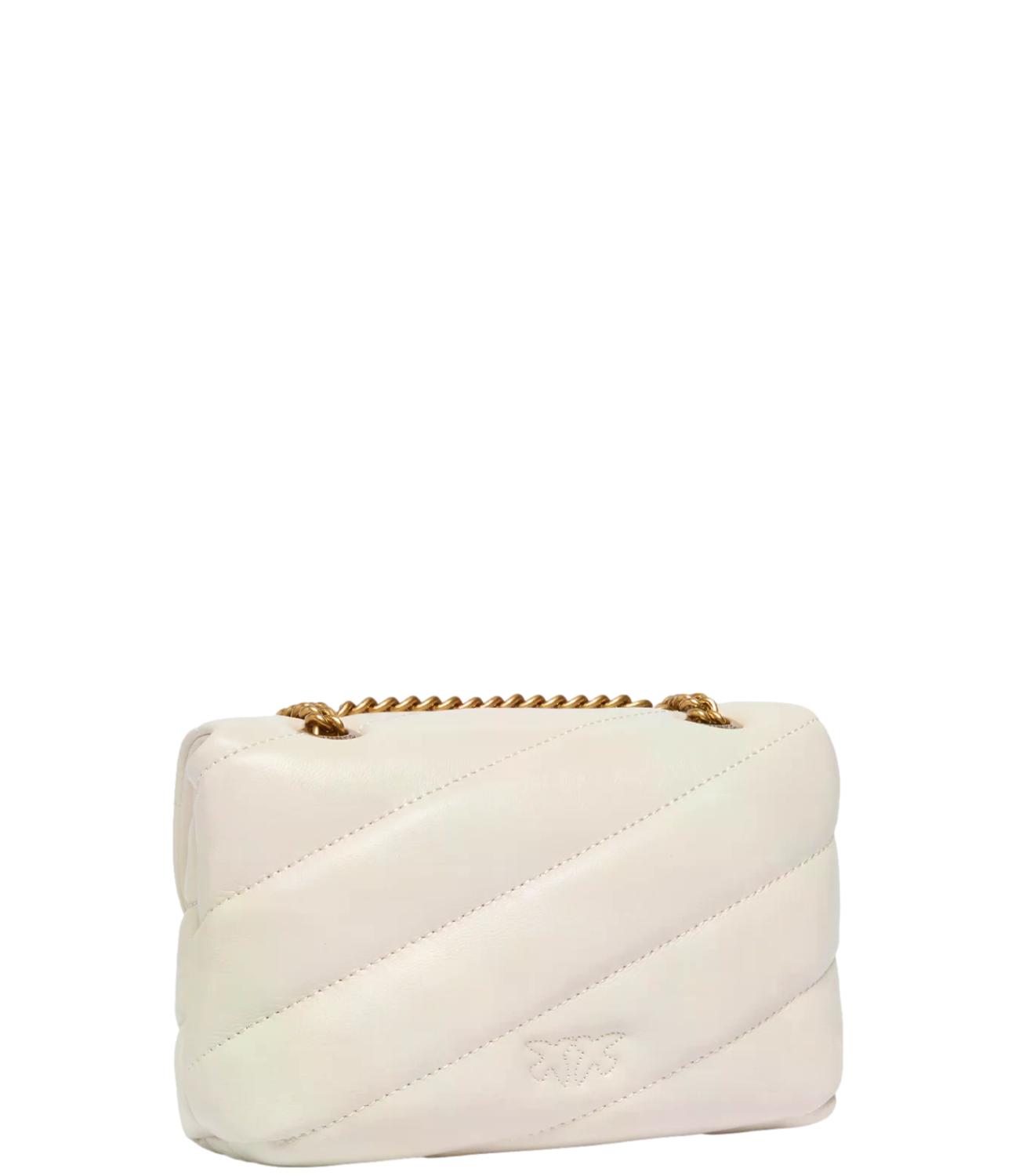 Borsa Pinko 100040-A0F2 Donna - Bianco SetA-Antique Gold