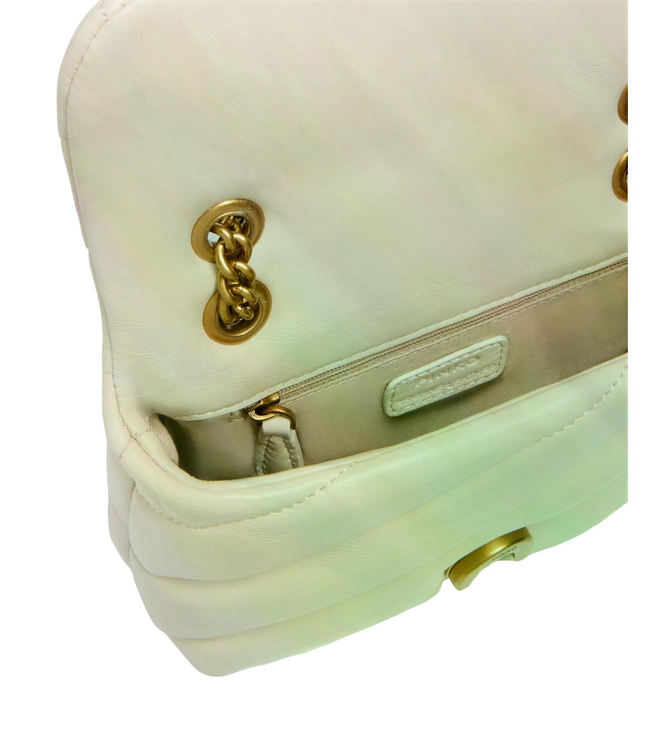 Borsa Pinko 100040-A0F2 Donna - Bianco SetA-Antique Gold
