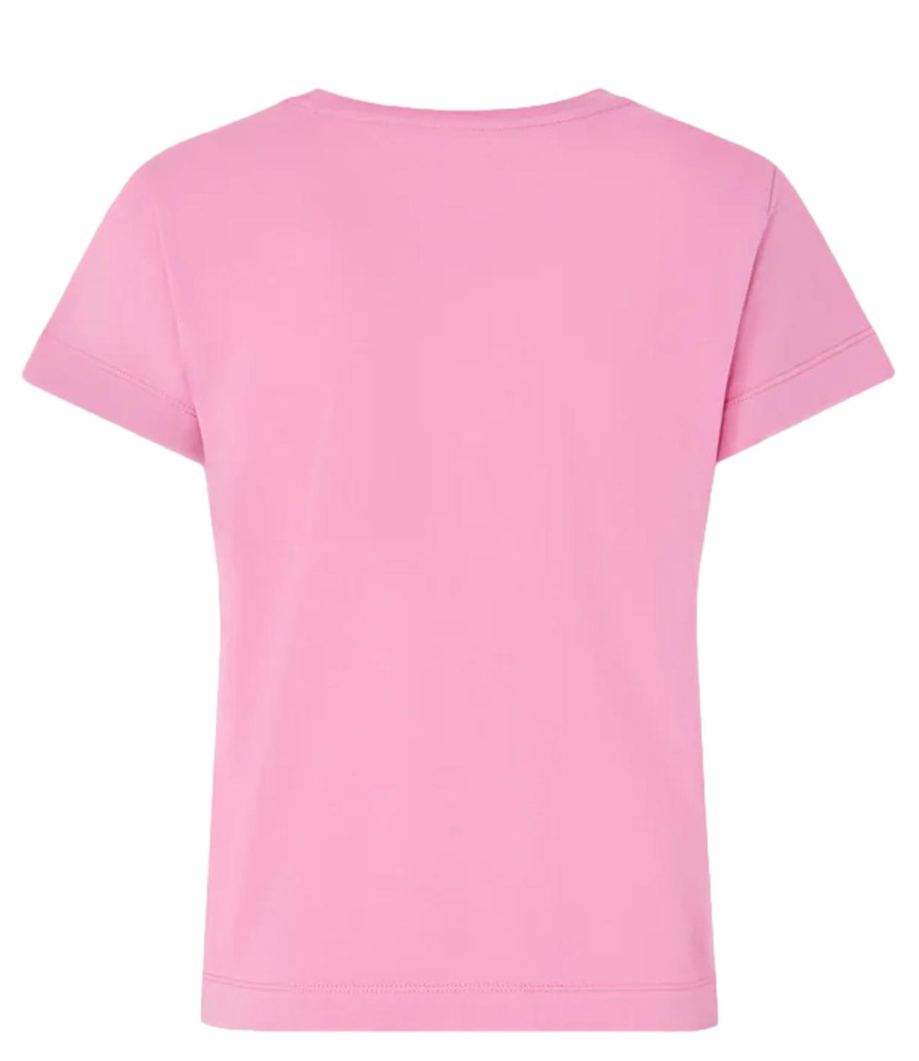 Pinko Basico T-Shirt Jersey Logo Sta Rosa Donna