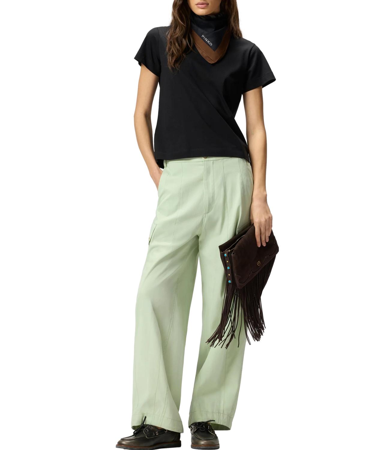 T-Shirt Pinko 100373-A34F Donna - Nero Limousine