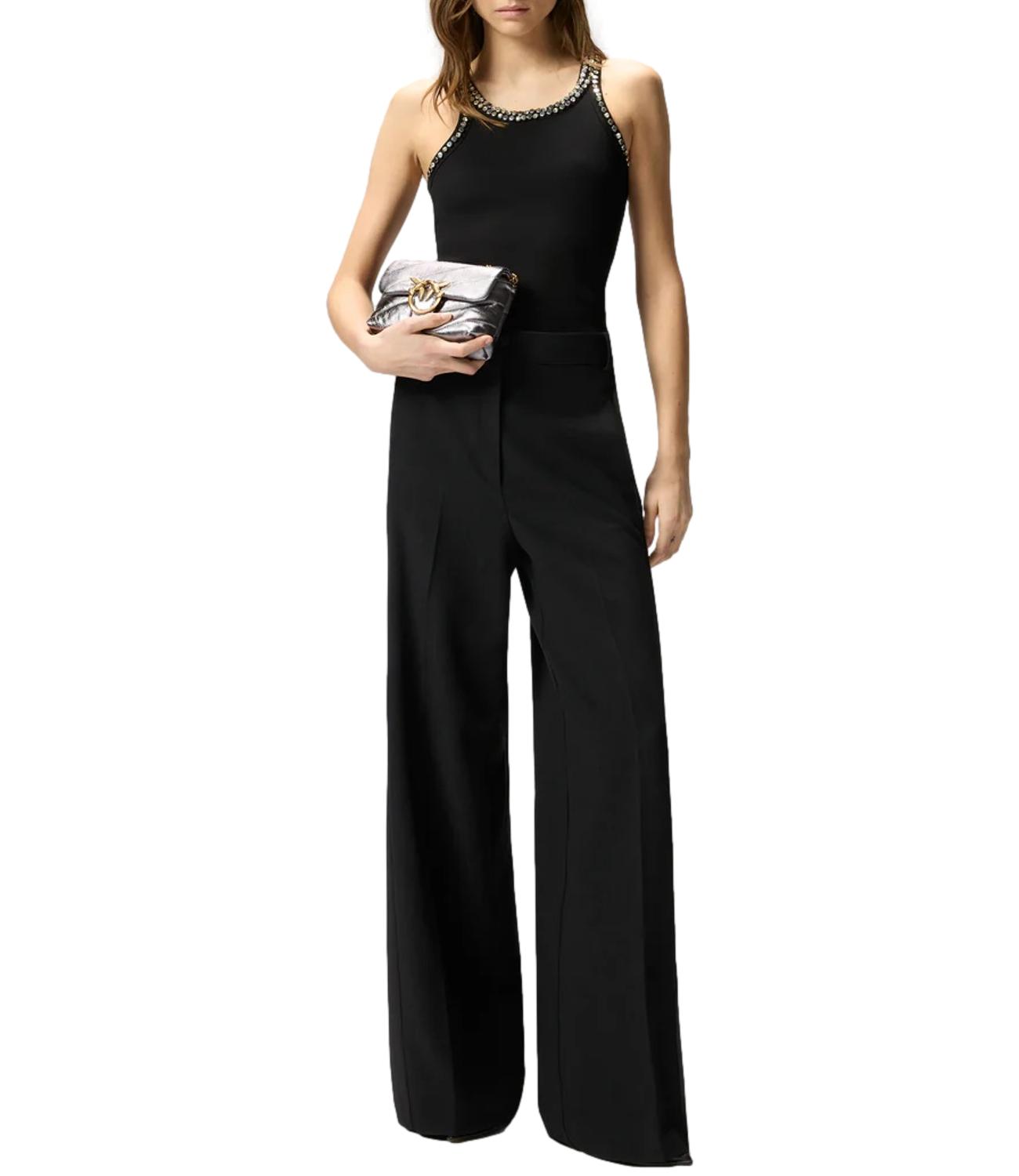 Pinko Canotta Coriandoli Costina nero donna