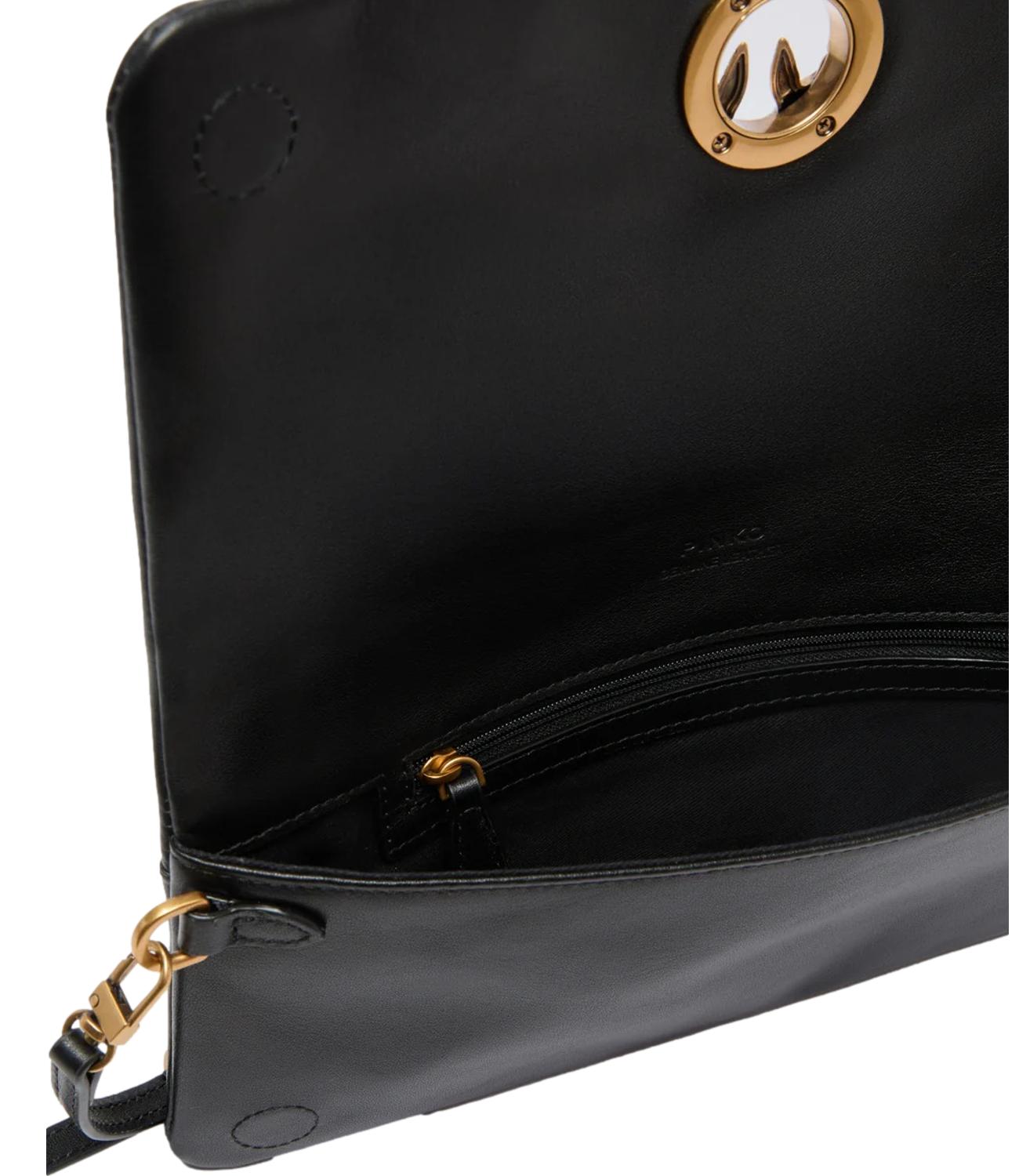 Pinko borsa Horizontal Classic nero donna
