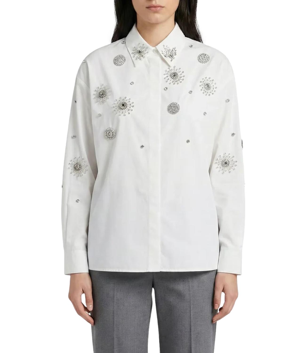 Carley Camicia Popeline Ricamo