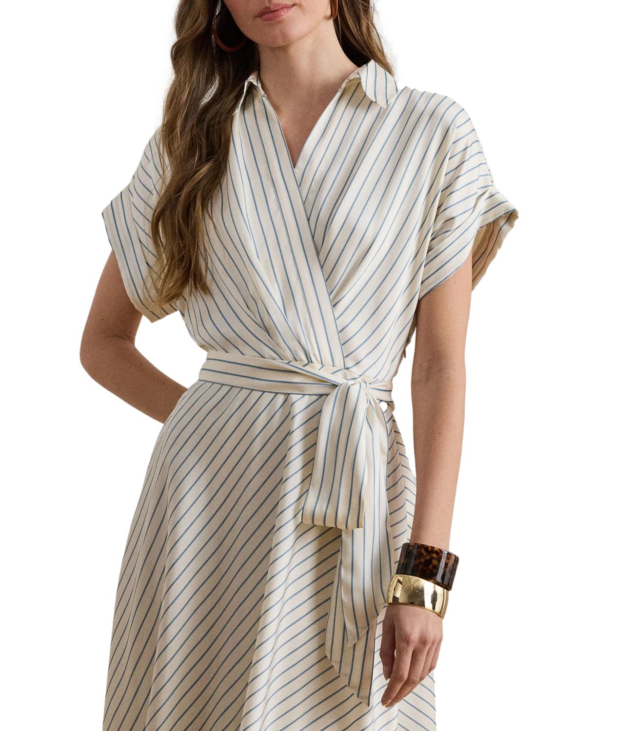 Ralph Lauren Abito Cream/Blue Donna