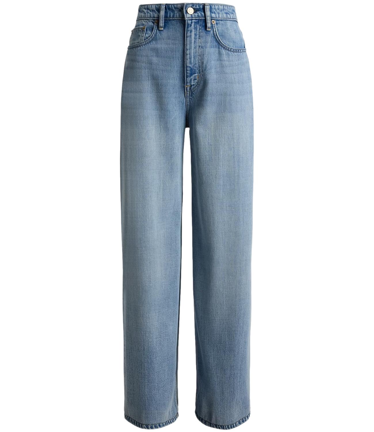 Ralph Lauren Jeans Woven-Wide Leg-Pants Arilee Wash Donna