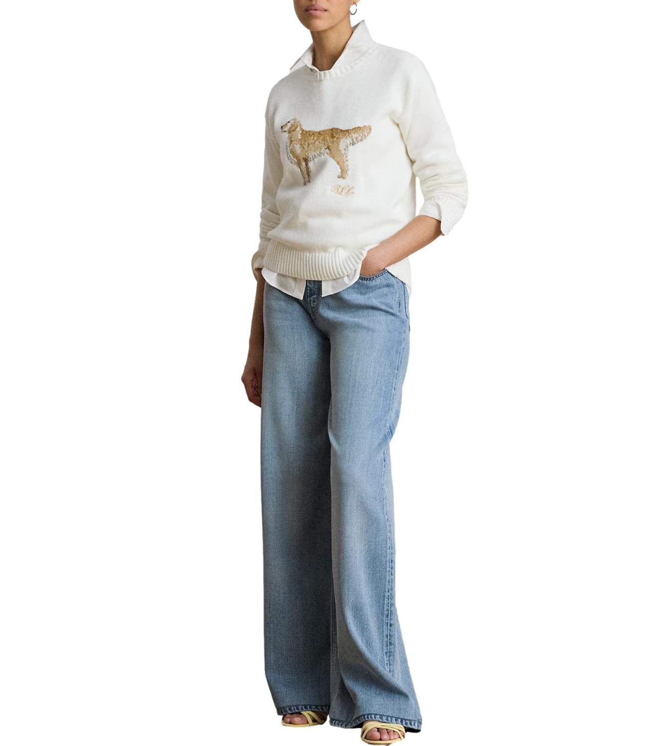 Ralph Lauren Jeans Woven-Wide Leg-Pants Arilee Wash Donna