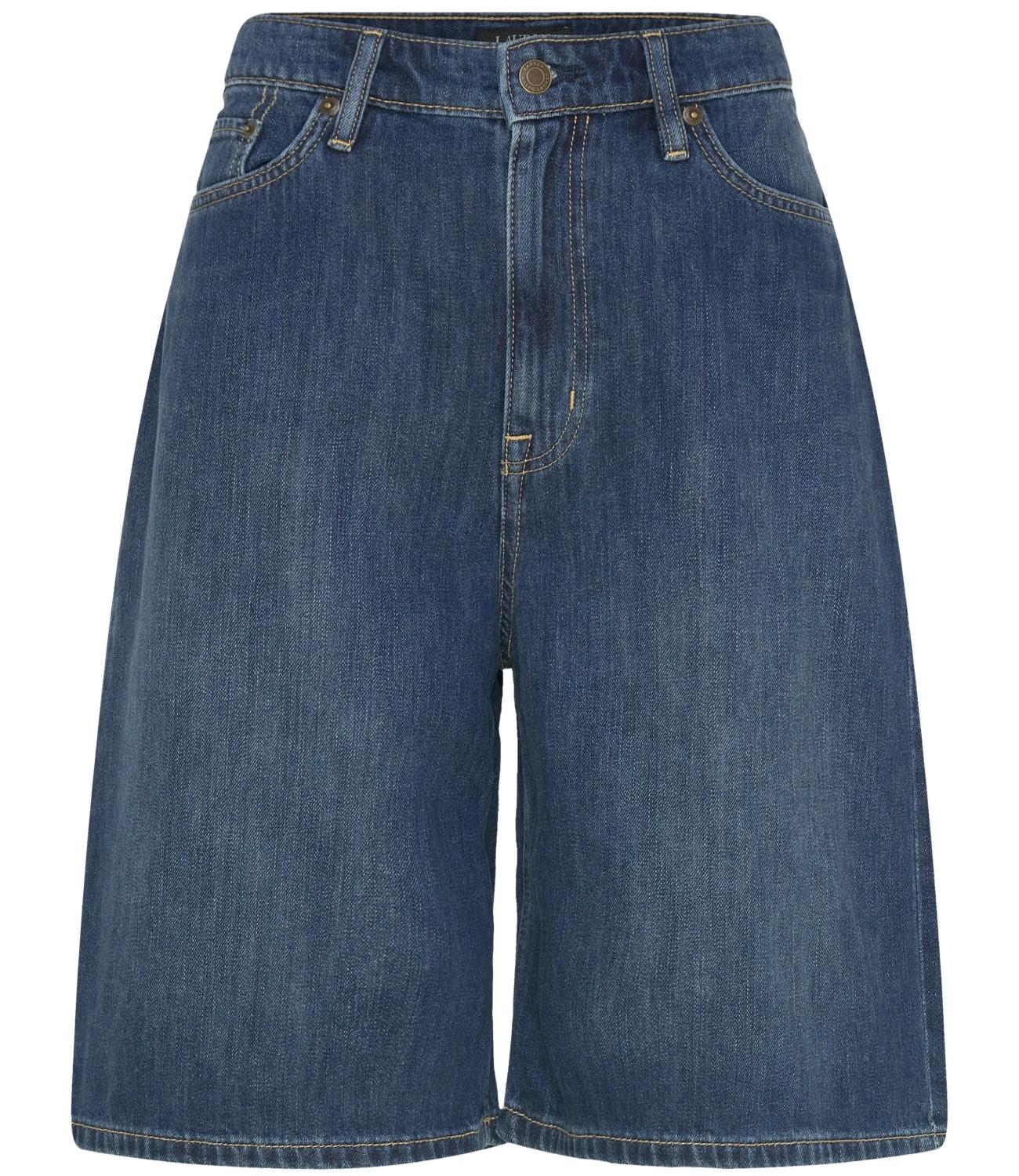 Ralph Lauren Woven-Bermuda-Shorts Denim Maxen Wash Donna
