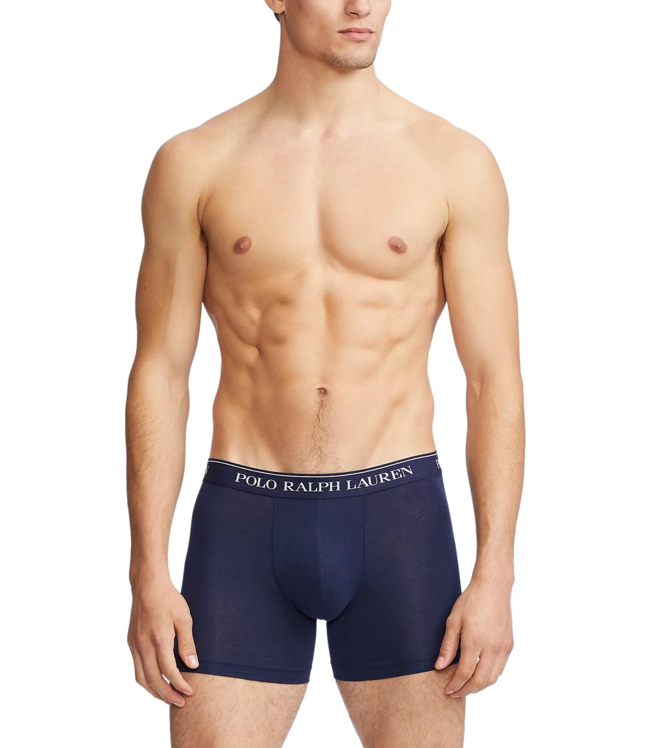 Boxer 3 pack blue