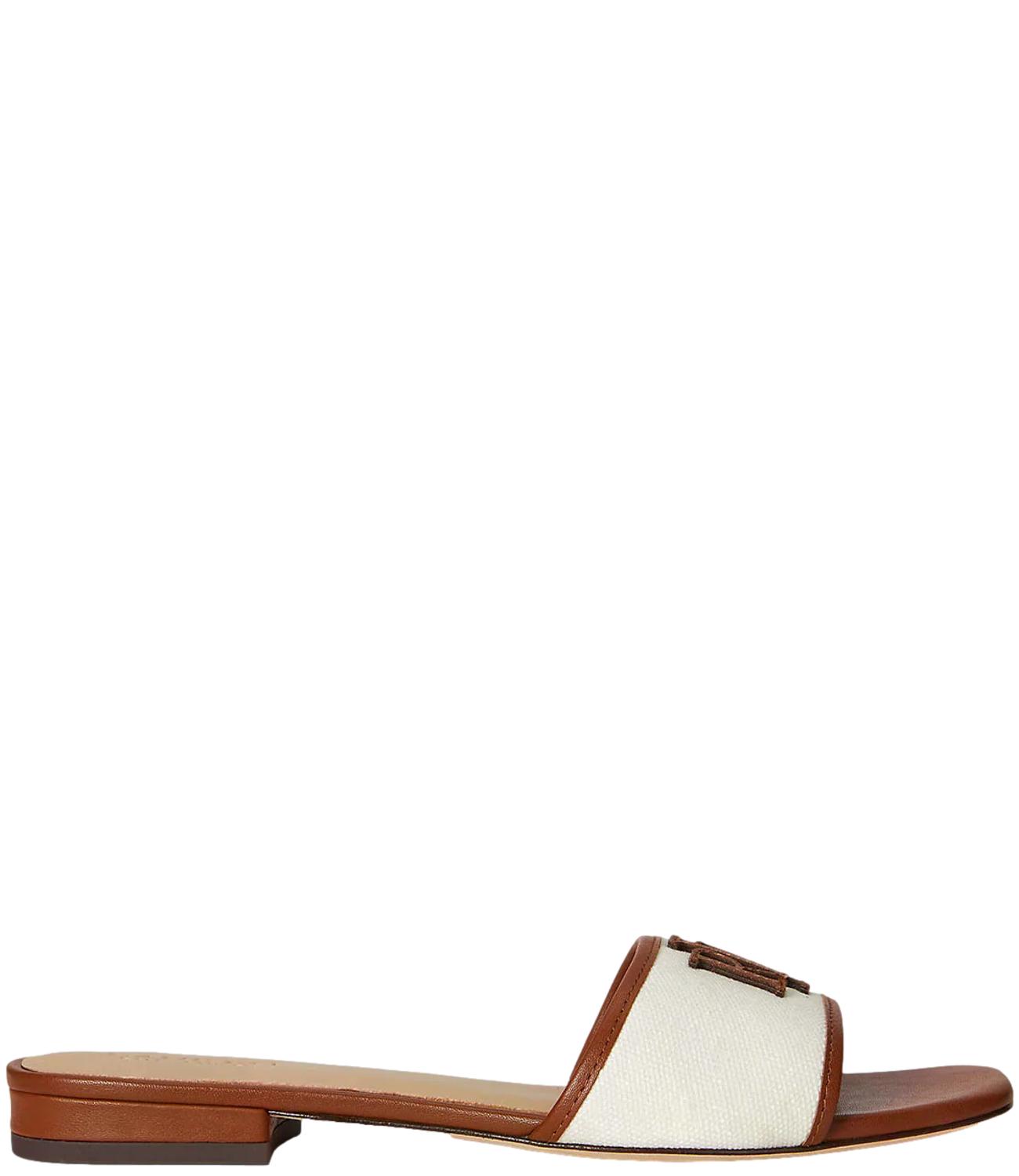 Sandalo Ralph Lauren 802P04395 Donna - Natural/lauren Tan