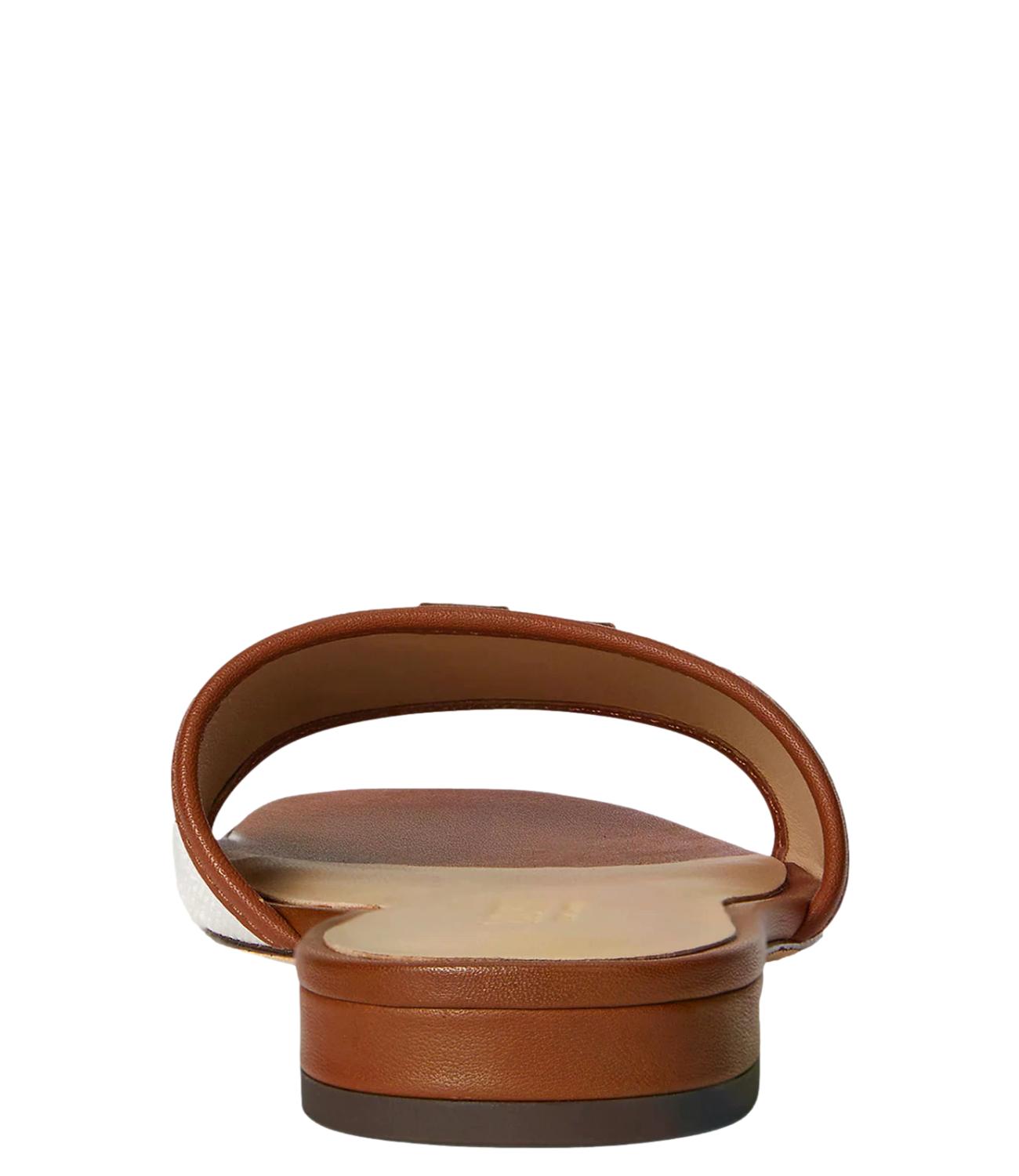 Sandalo Ralph Lauren 802P04395 Donna - Natural/lauren Tan