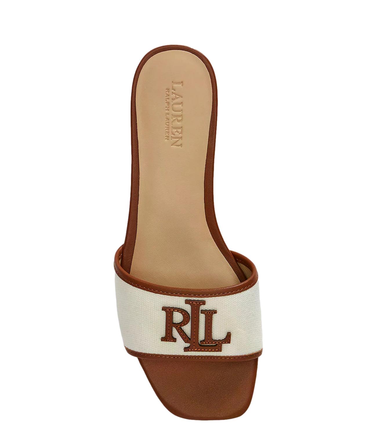Sandalo Ralph Lauren 802P04395 Donna - Natural/lauren Tan