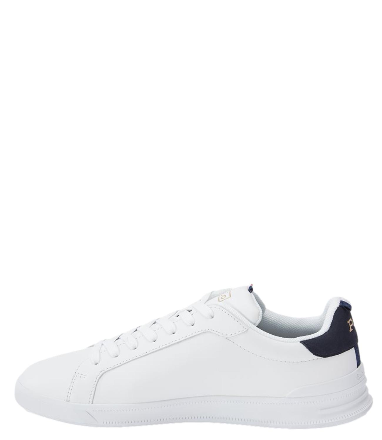 Sneakers Heritage Court II in pelle bianca