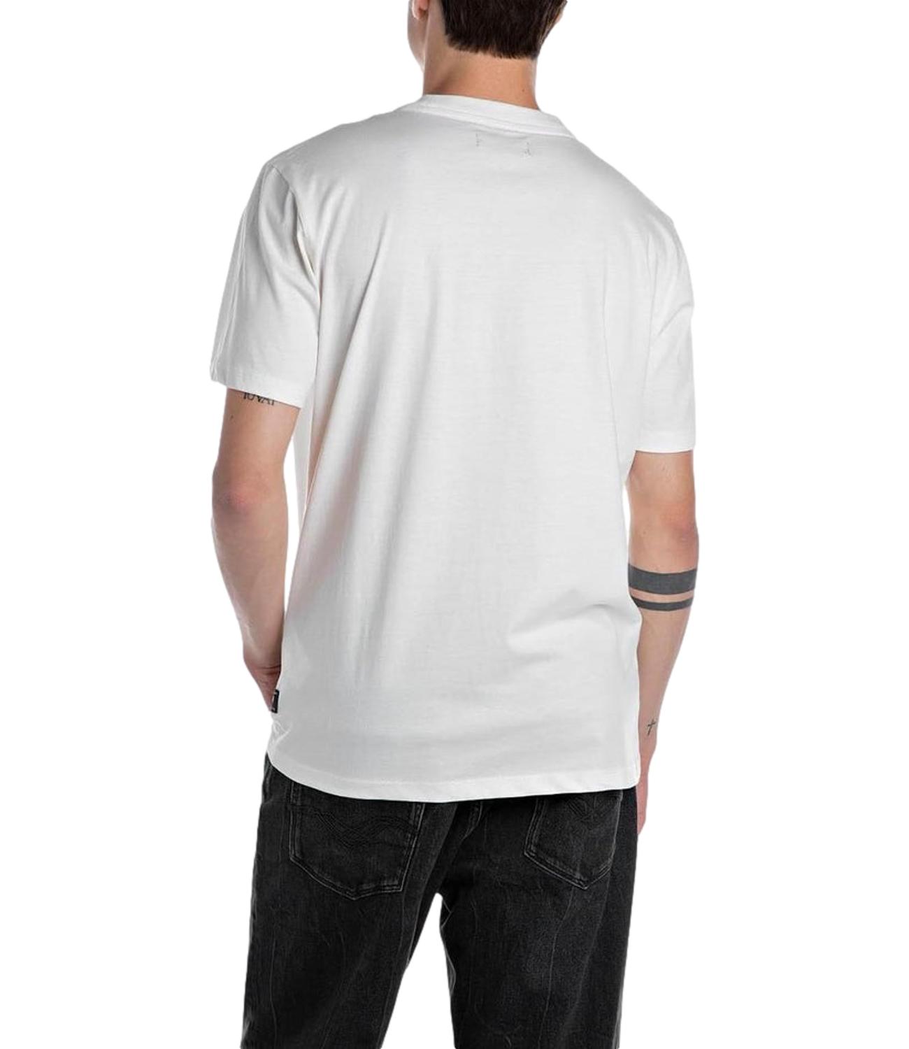 T-Shirt Replay M3097.000.2660 Uomo - Bianco