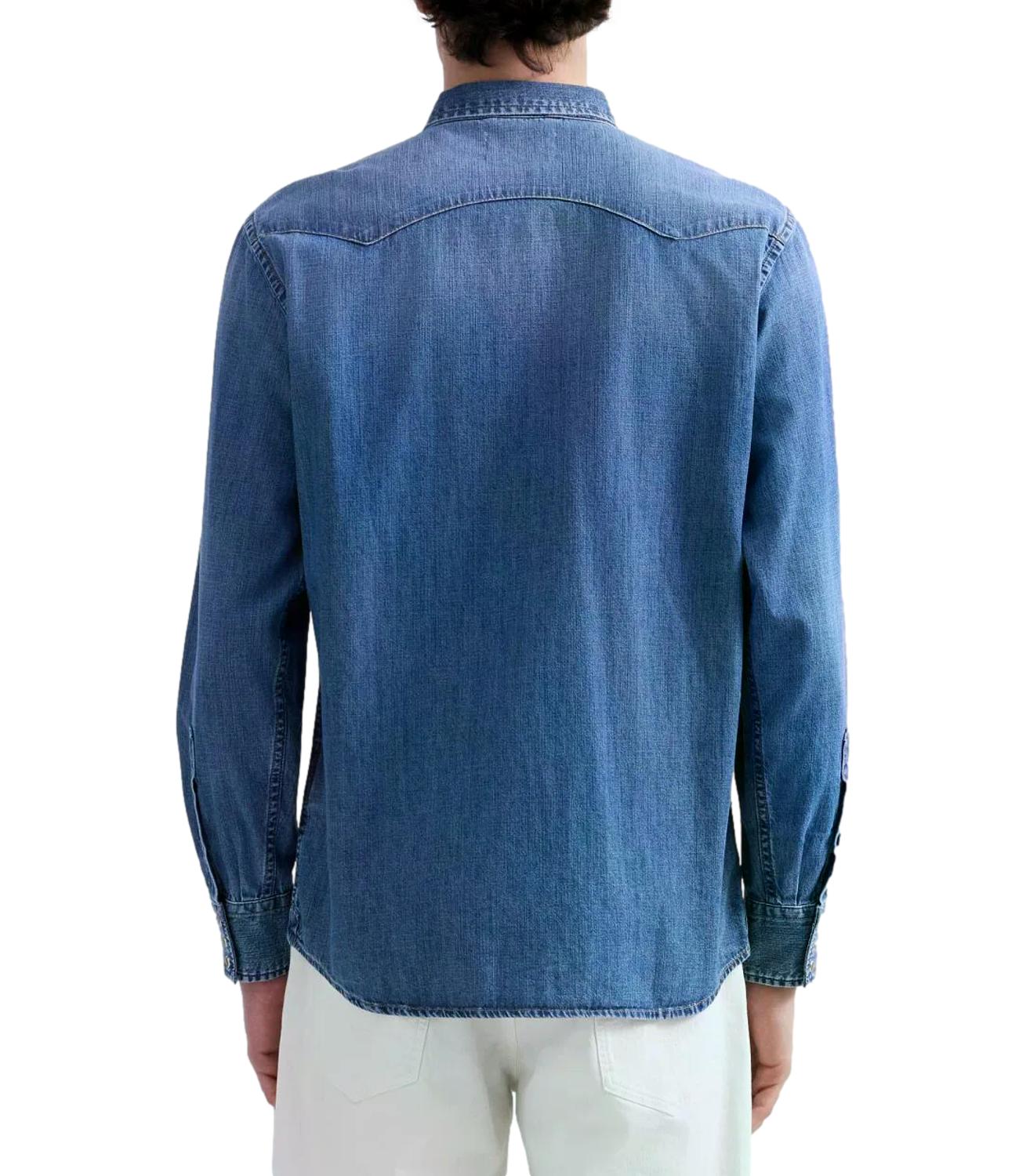 Camicia jeans Replay M4023T.000 26C 10B Uomo - Denim