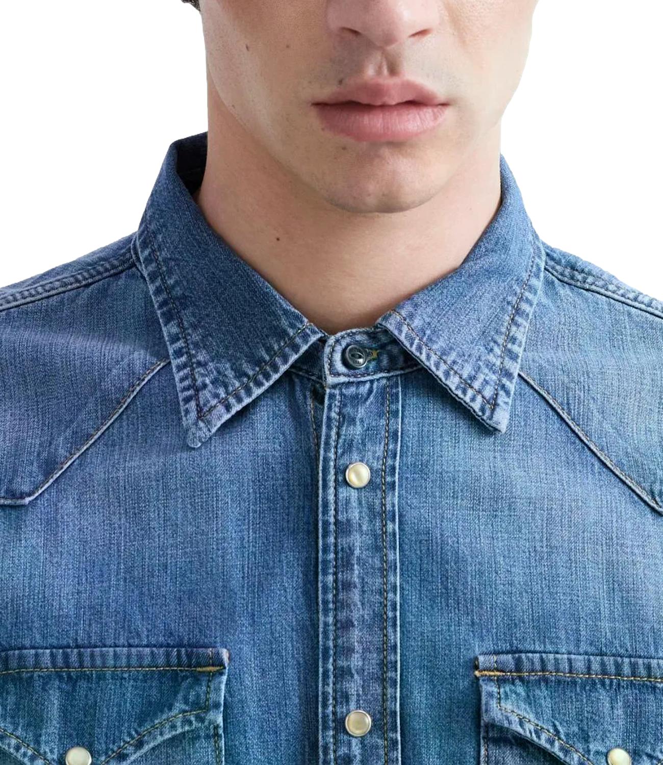 Camicia jeans Replay M4023T.000 26C 10B Uomo - Denim