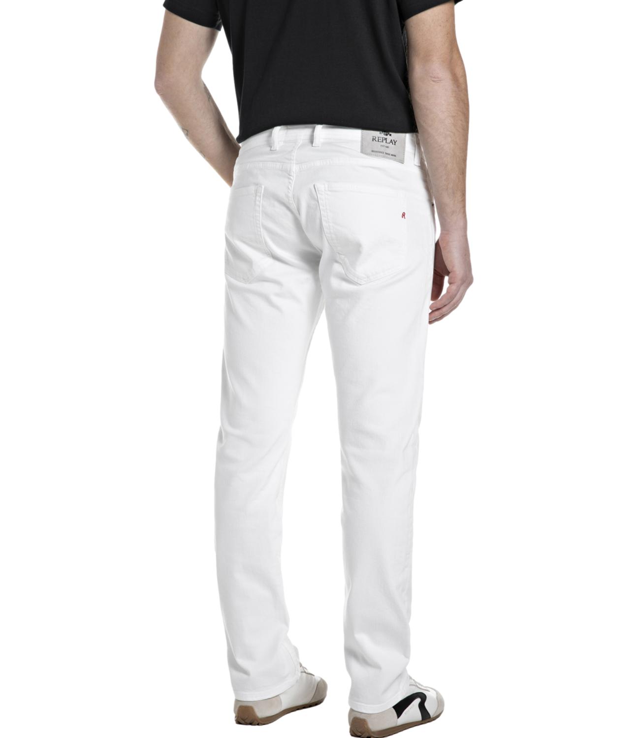 Jeans Replay MA972.000 8488701 L.32 Uomo - Bianco