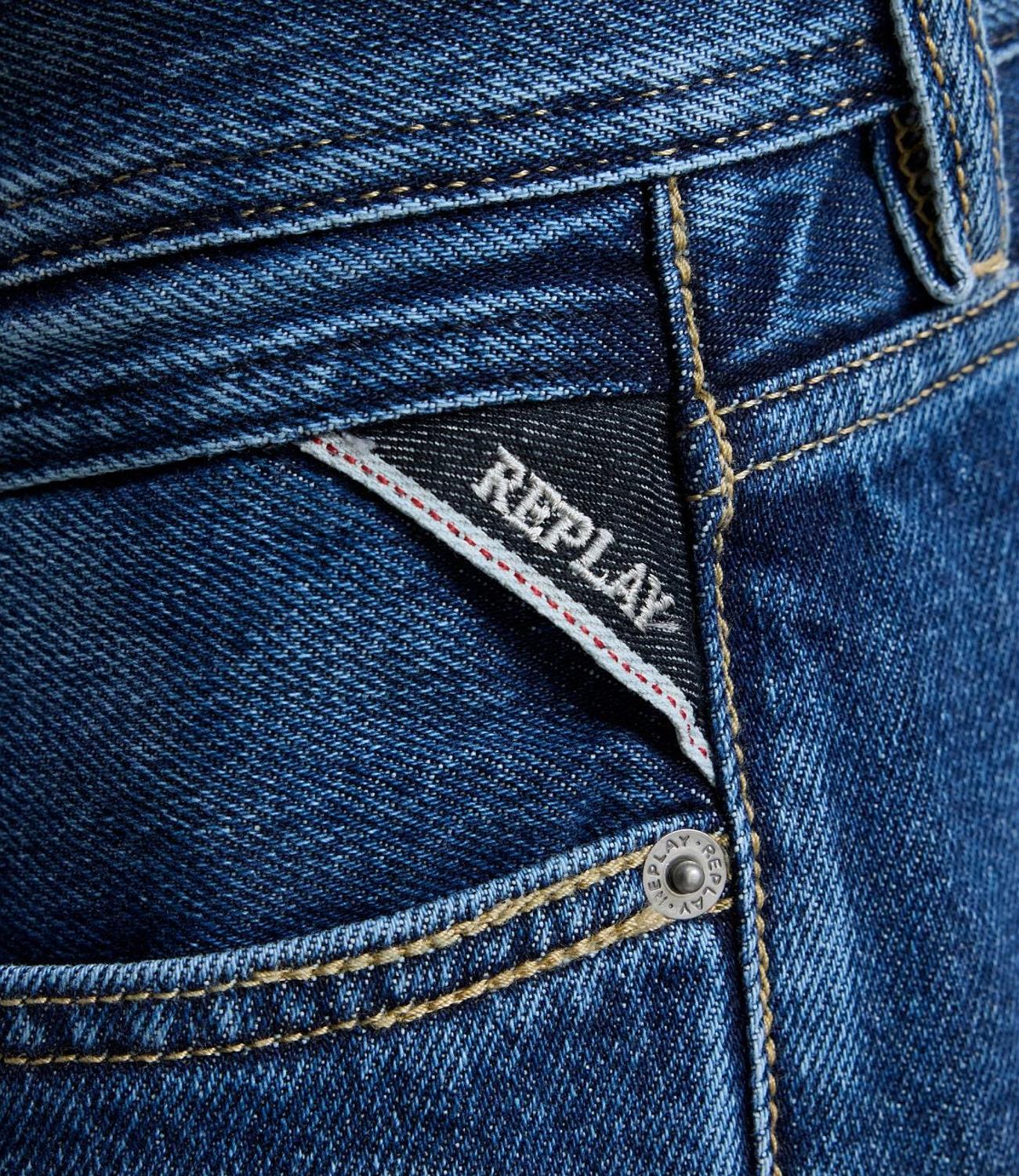 Jeans Replay MA972.000 886 0C1 L.32 Uomo - Denim