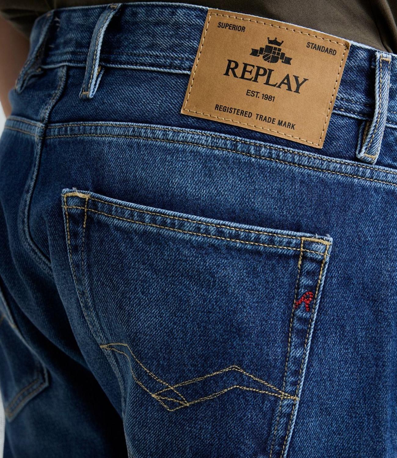 Jeans Replay MA972.000 886 0C1 L.32 Uomo - Denim