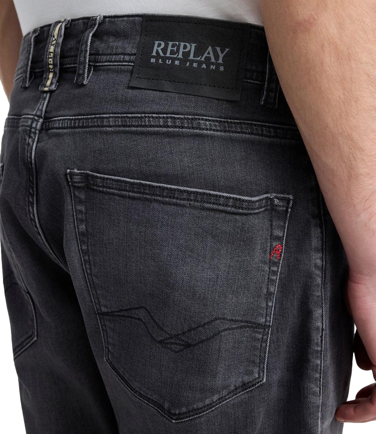Bermuda jeans Replay MA981Y.000 573B116 Uomo - Nero
