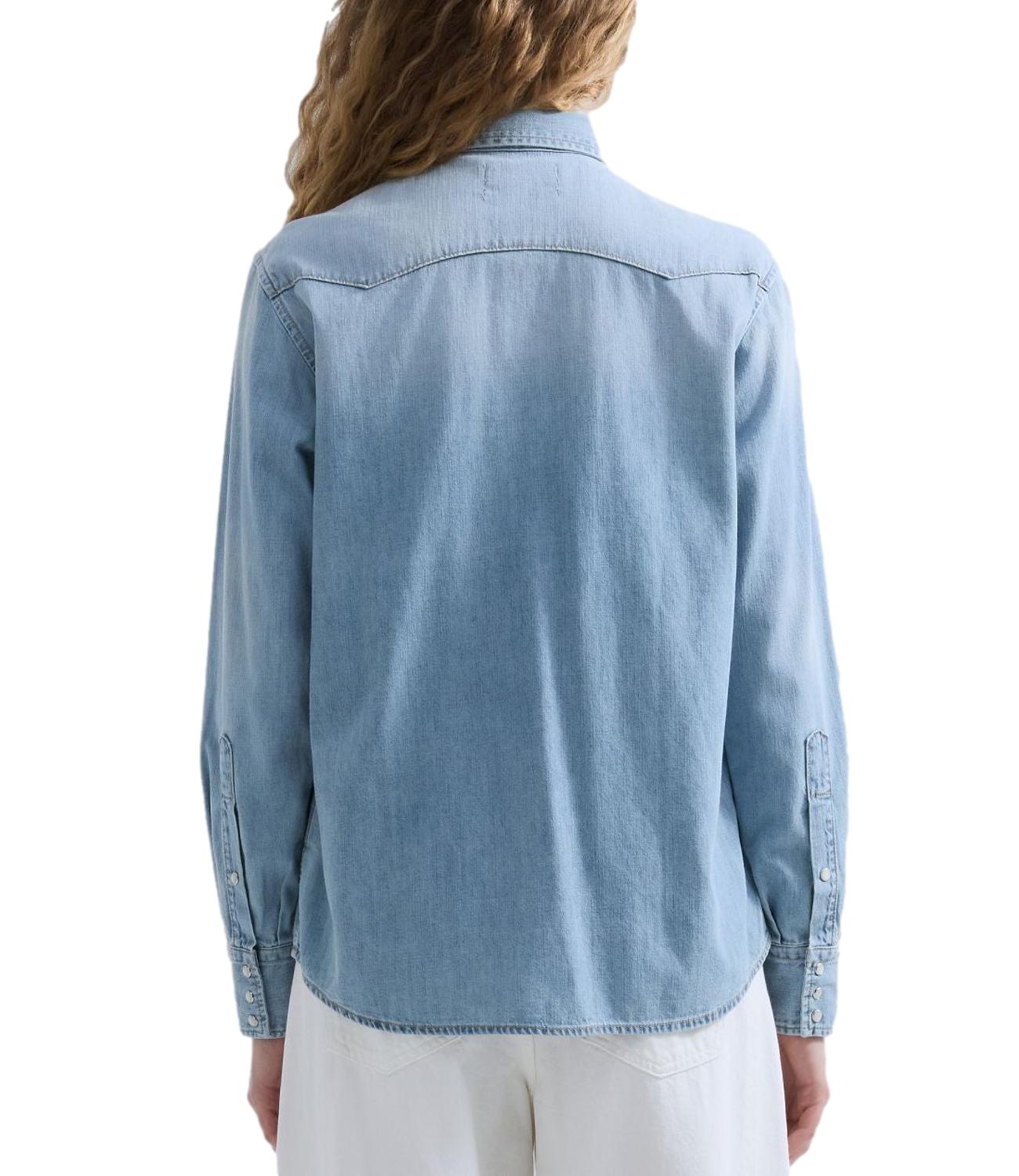 Camicia jeans Replay W2362.000.26C 17B Donna - Denim Chiaro