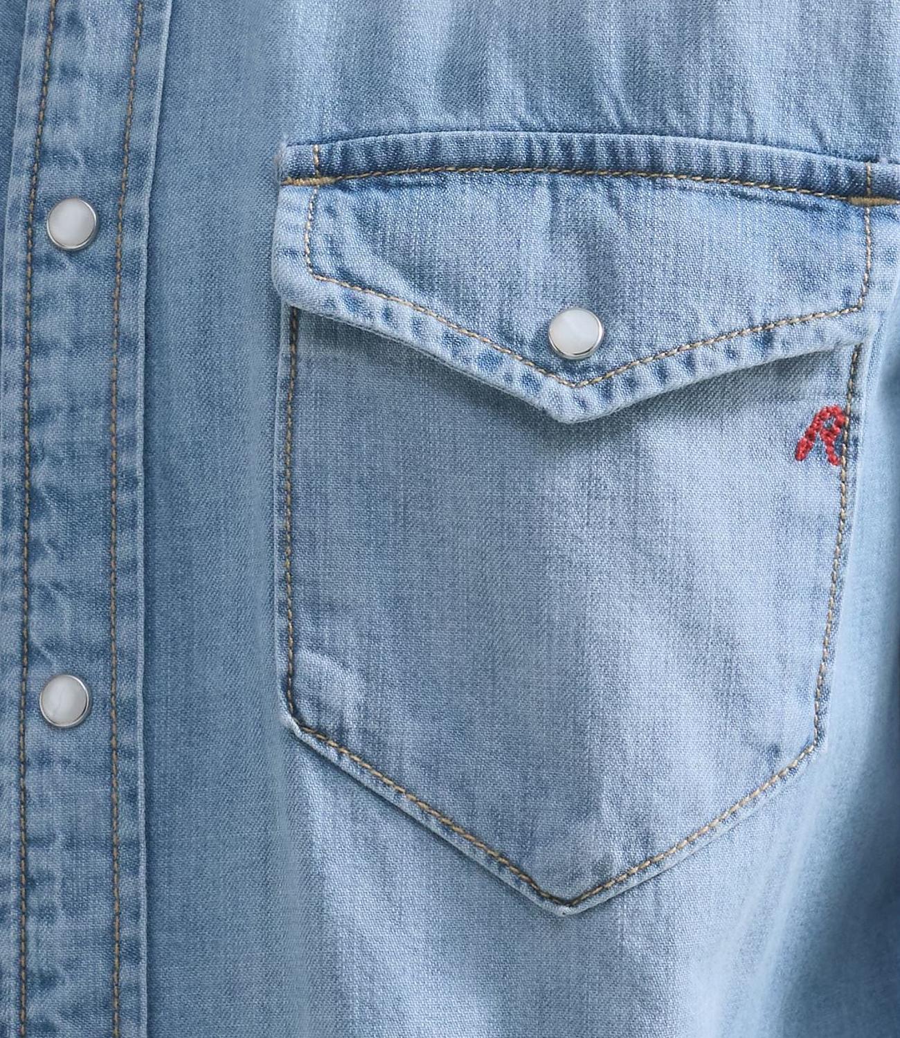 Camicia jeans Replay W2362.000.26C 17B Donna - Denim Chiaro