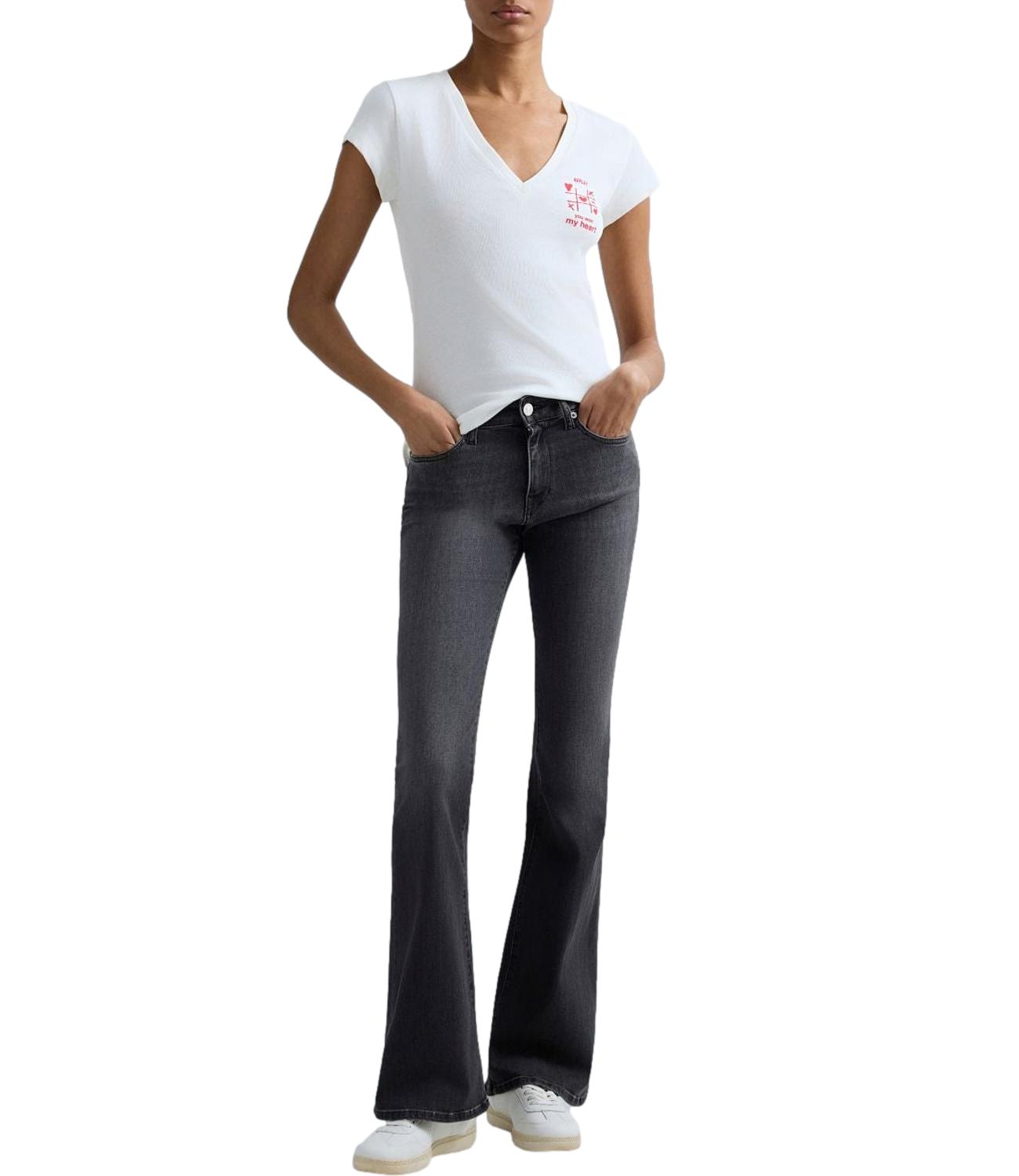 Jeans Replay WA534.000 51A 19C Donna - Nero