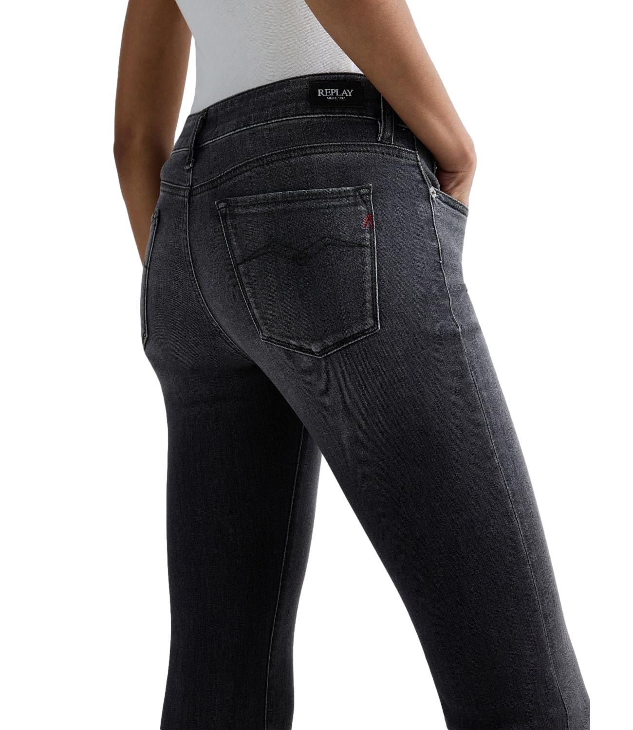 Jeans Replay WA534.000 51A 19C Donna - Nero