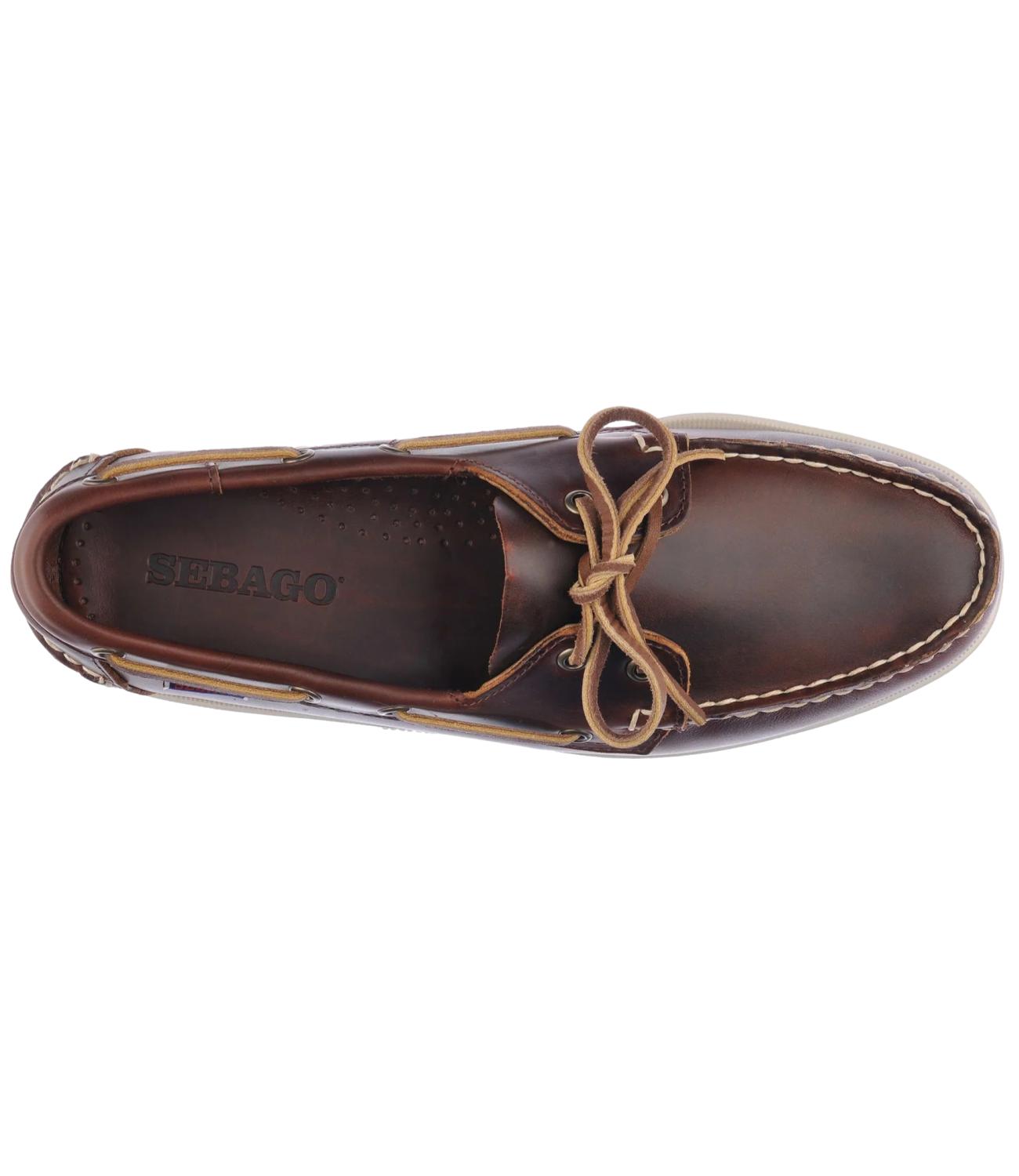 DOCKSIDES PORTLAND WAXED brown
