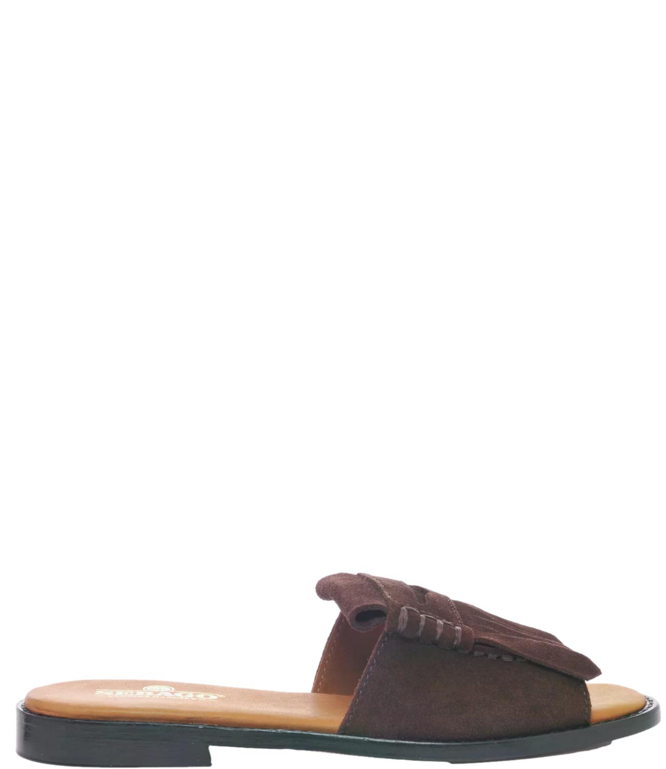 Ciabatte Sebago 72131JW Donna - Dk Brown