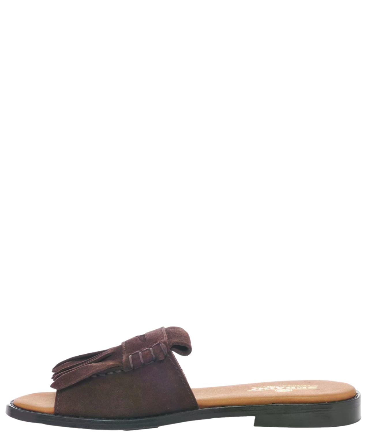 Ciabatte Sebago 72131JW Donna - Dk Brown