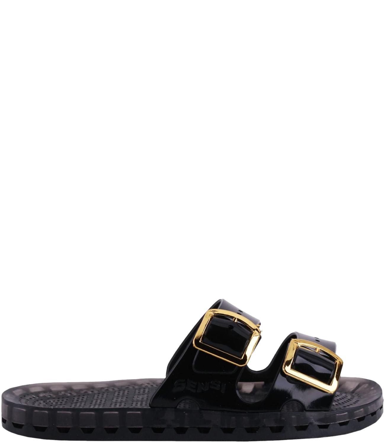 Ciabatta Sensi 4151/FL Uomo - Nera
