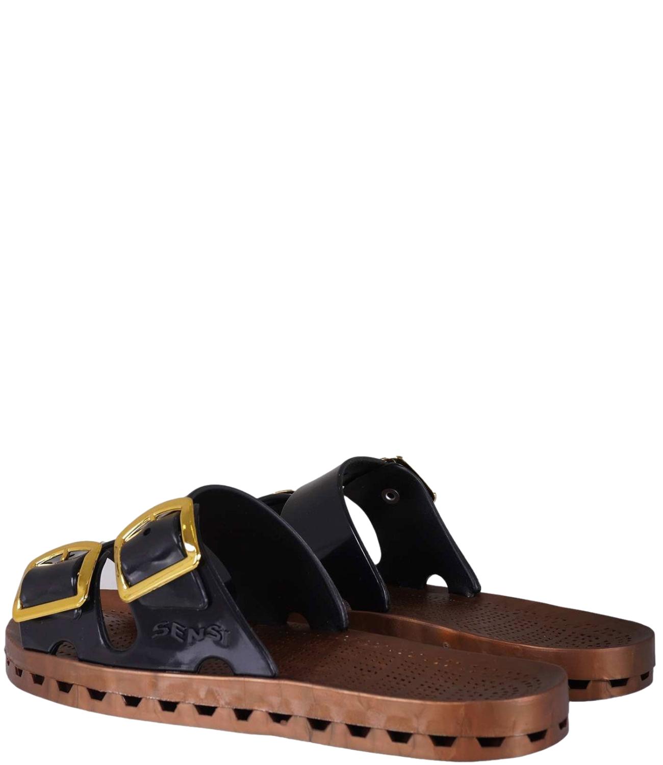 Ciabatta Sensi 4151/P Uomo - Nera