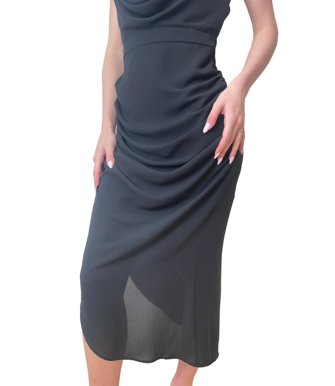 Silence Limited Abito ISABEA DRESS Black Donna