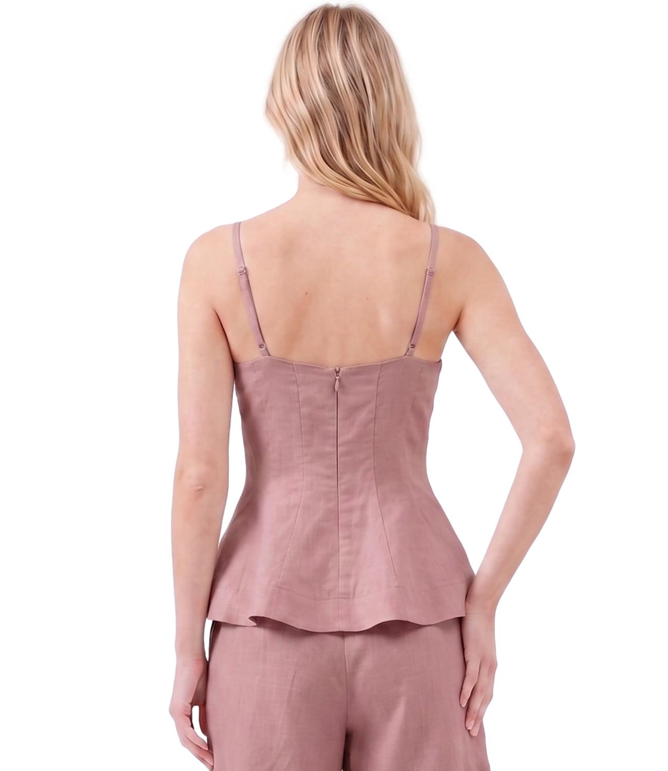 Top Silence Limited BOU865PE26 Donna - New Coffee
