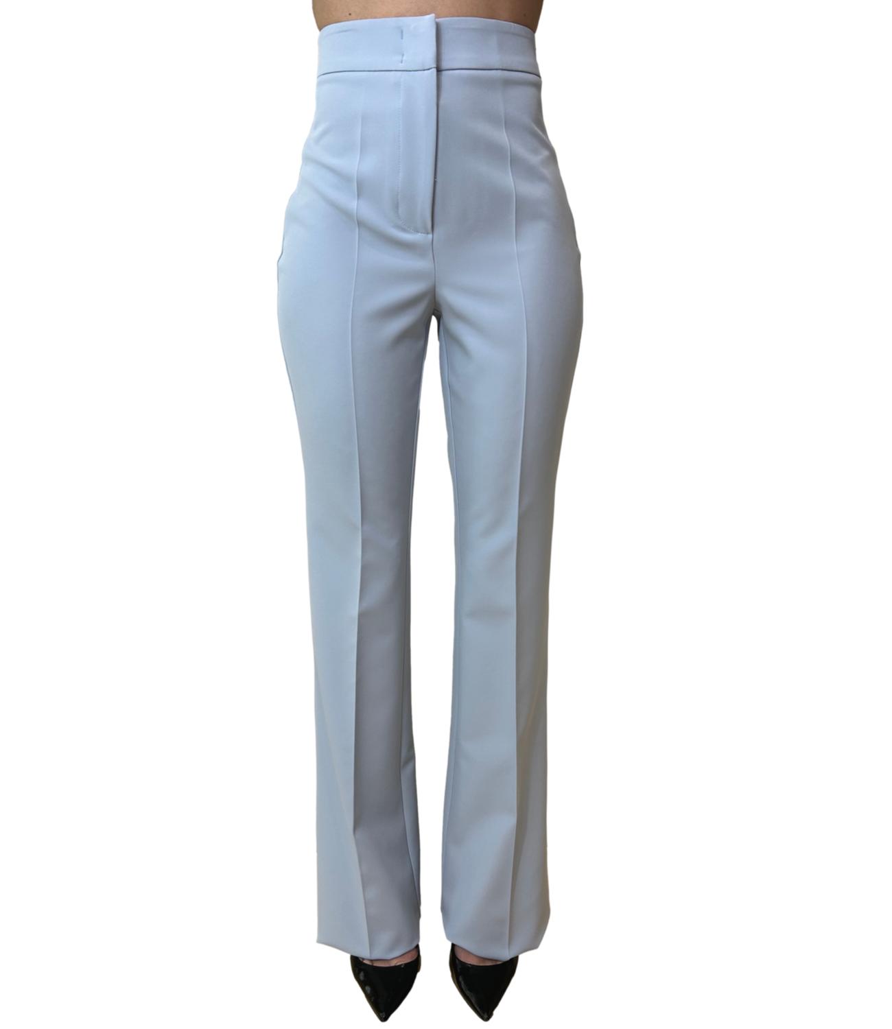 Silence Limited Pantalone SLIM KEY PANTS Sky Donna