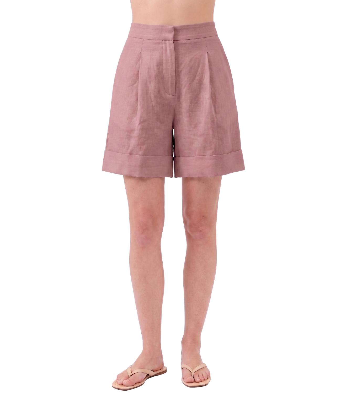 Short Silence Limited PA2233PE26 Donna - New Coffee
