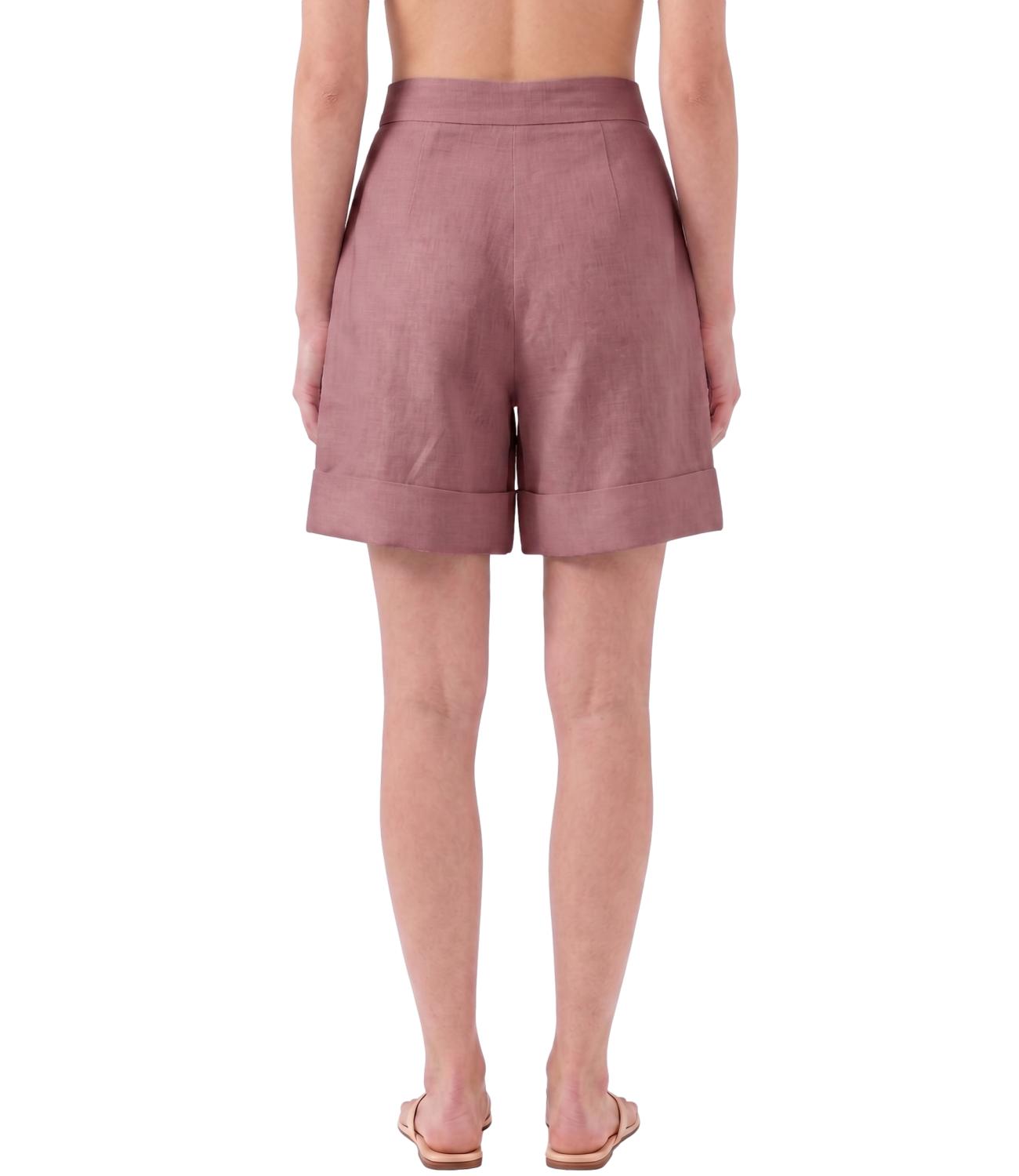 Short Silence Limited PA2233PE26 Donna - New Coffee
