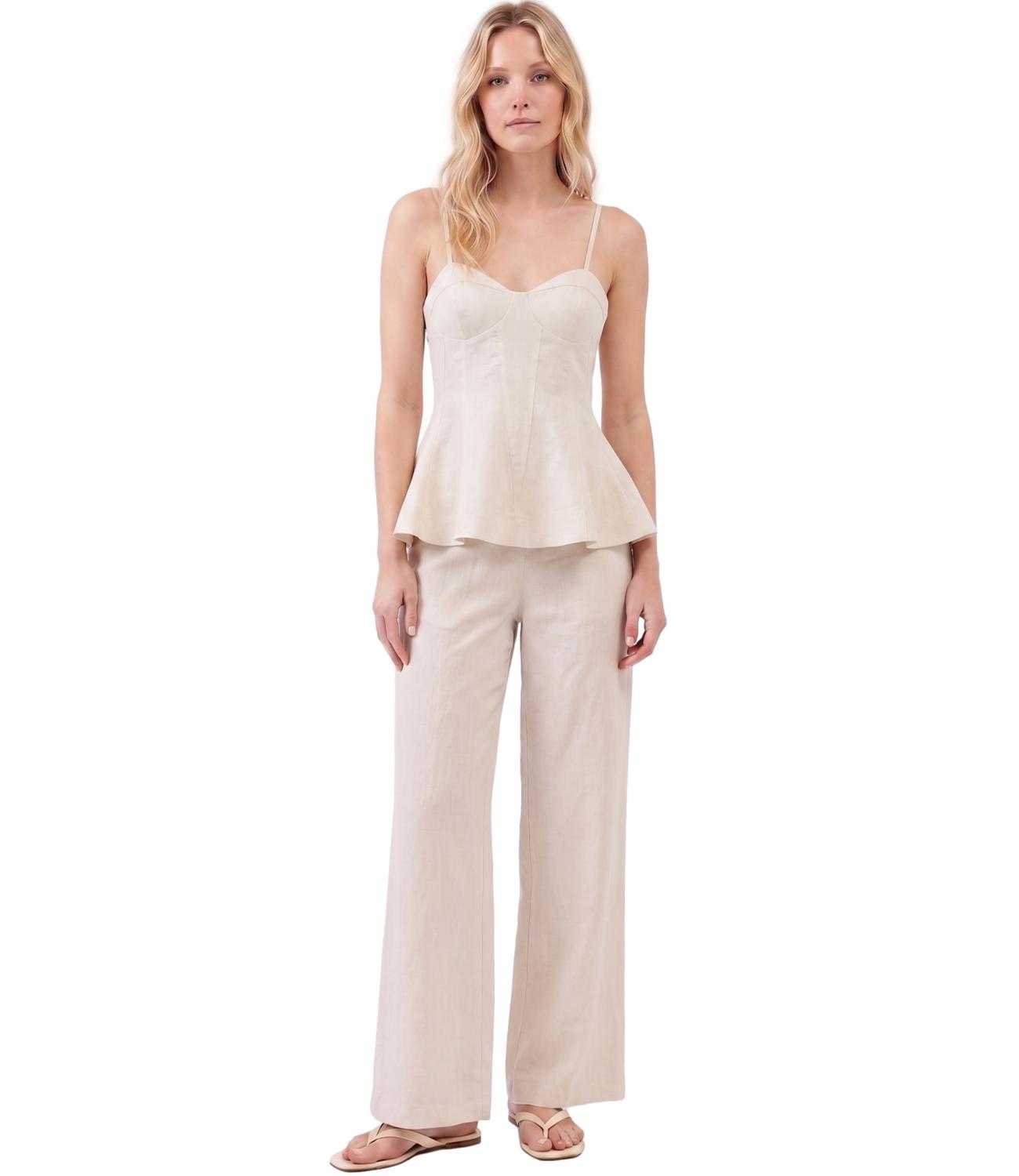 Pantalone Silence Limited SLPA028PE26 Donna - New Cream