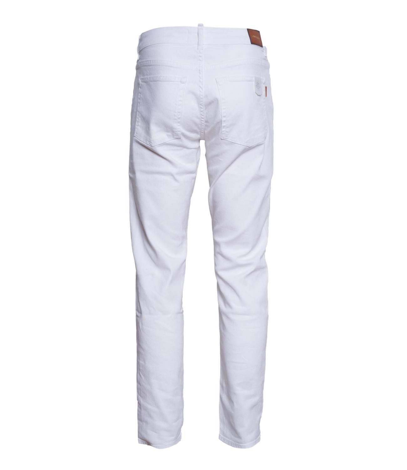 Jeans Urbino bianco cinque tasche